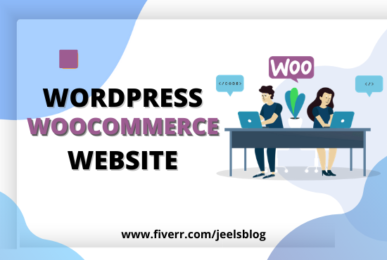 Professional ecommerce shop using WordPress Woocommerce